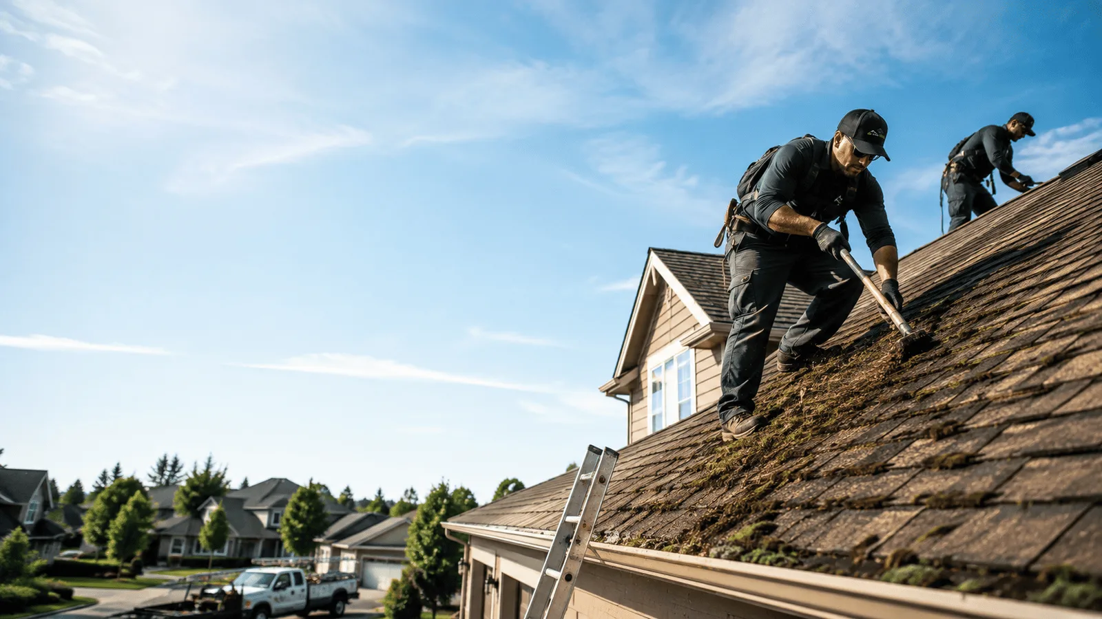 Roof Moss Removal in Houston, MS near me